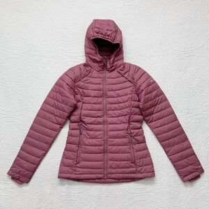 Columbia Women's White Out II Omniheat‎ Hooded Puffer Jacket, Mauve
